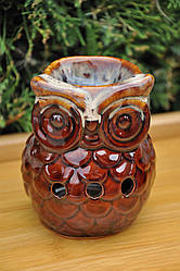 Керамічна аромалампа "Сова", 10 х 8 см