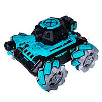 Іграшка танк р/к арт. KT907A акум. 2кольора,стріляє гелем, у короб. 29*19,3**16,3см