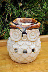 Керамічна аромалампа "Сова", 10 х 8 см