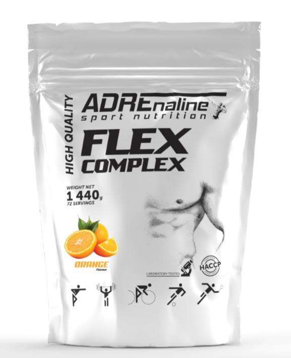 Для здоров’я суглобів і зв’язок Adrenaline Sport Nutrition Flex Complex 1440 грам Смак:Апельсин, фото 1