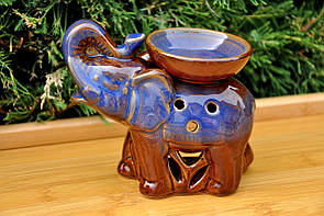 Керамічна аромалампа "Слон", 13 х 11 см