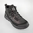 Черевики чоловічі шкіра хутро 593028 Чорні, фото 2