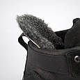 Черевики чоловічі шкіра хутро 593028 Чорні, фото 5