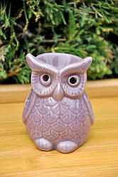 Керамічна аромалампа "Сова", 7.5 х 6 см