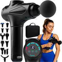 Масажний пістолет для тіла ISOMEDIX 26441 12 насадок