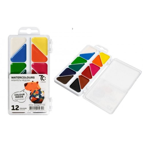 Фарба акварельна медова ГАММА 12 кол. 11206 б/п (1/15)