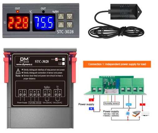 STC-3028 з датчиком 12В, фото 2