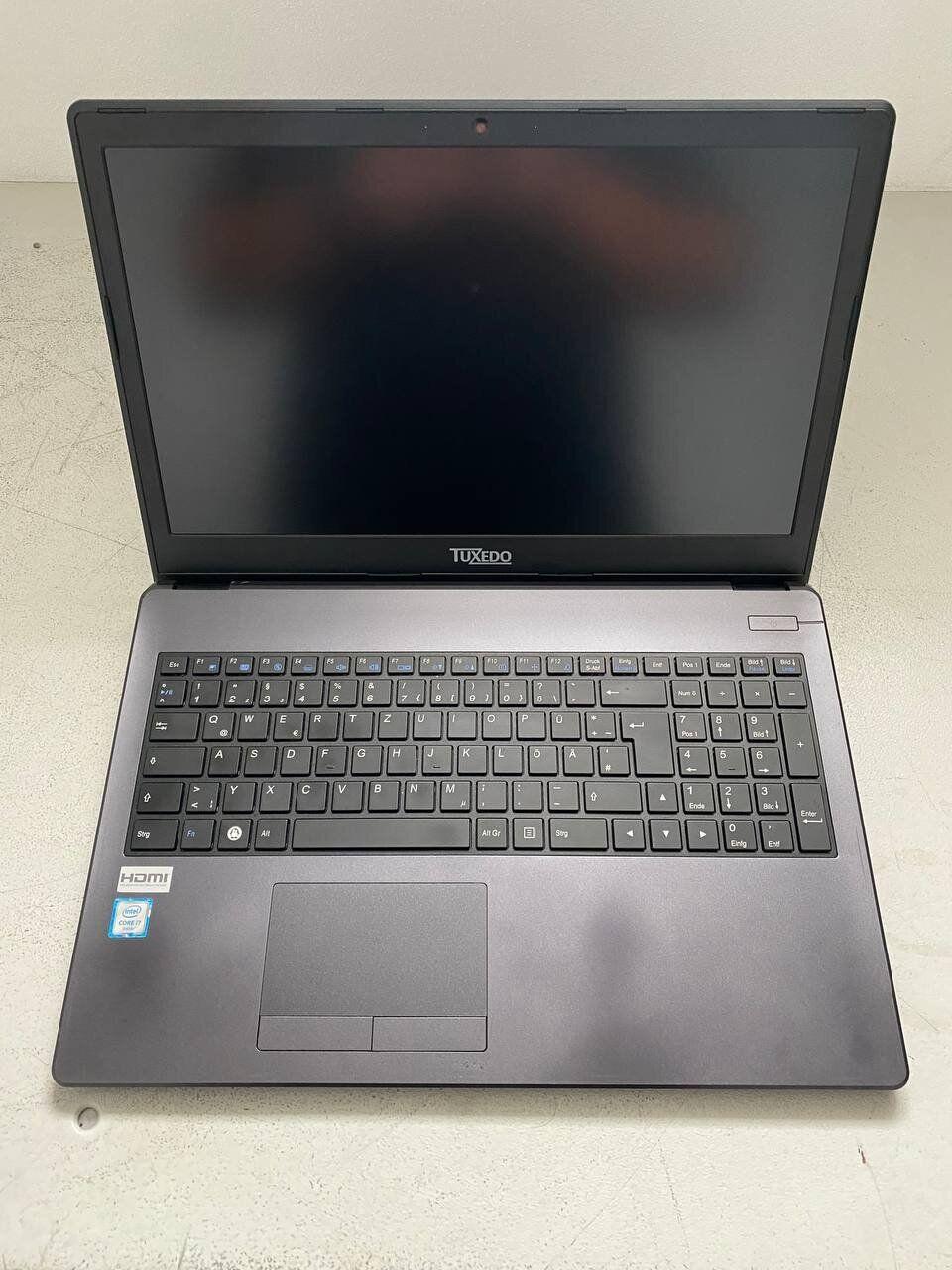 Б/в Ноутбук Tuxedo Book BU1505 15.6" 1920x1080| Core i7-6500U| 16 GB RAM| 256 GB SSD| HD 520