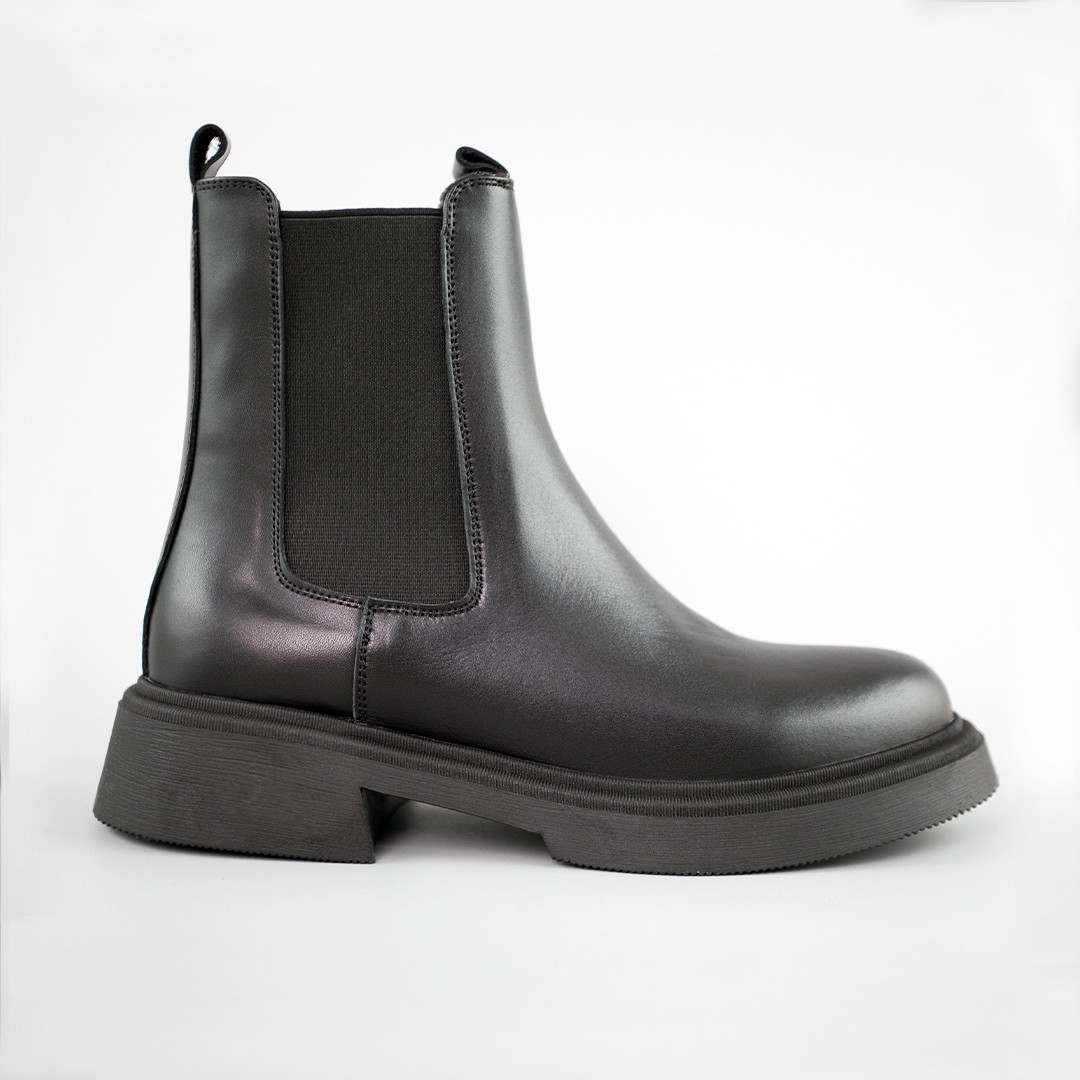 Челсі шкіряні байка 586374 Чорні, фото 1