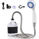Душ акумуляторний туристичний портативний похідний мобільний душ Portable Outdoor Shower UJ-11, фото 9