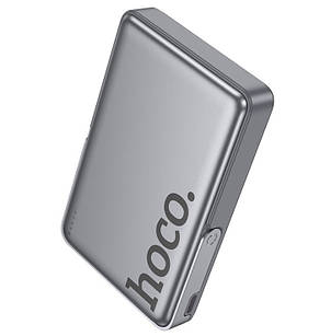 Power Bank Hoco Q36A Sunlight PD20W power bank magnetic suction+holder(10000mAh) Gray, фото 1
