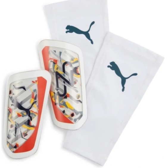 Щитки футбольні Puma Neymar Jr Ultra Flex Sleeve Білий Дит 030921-01, фото 1