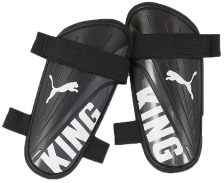 Щитки футбольні Puma King Strap Чорний Дит 030935-01, фото 1