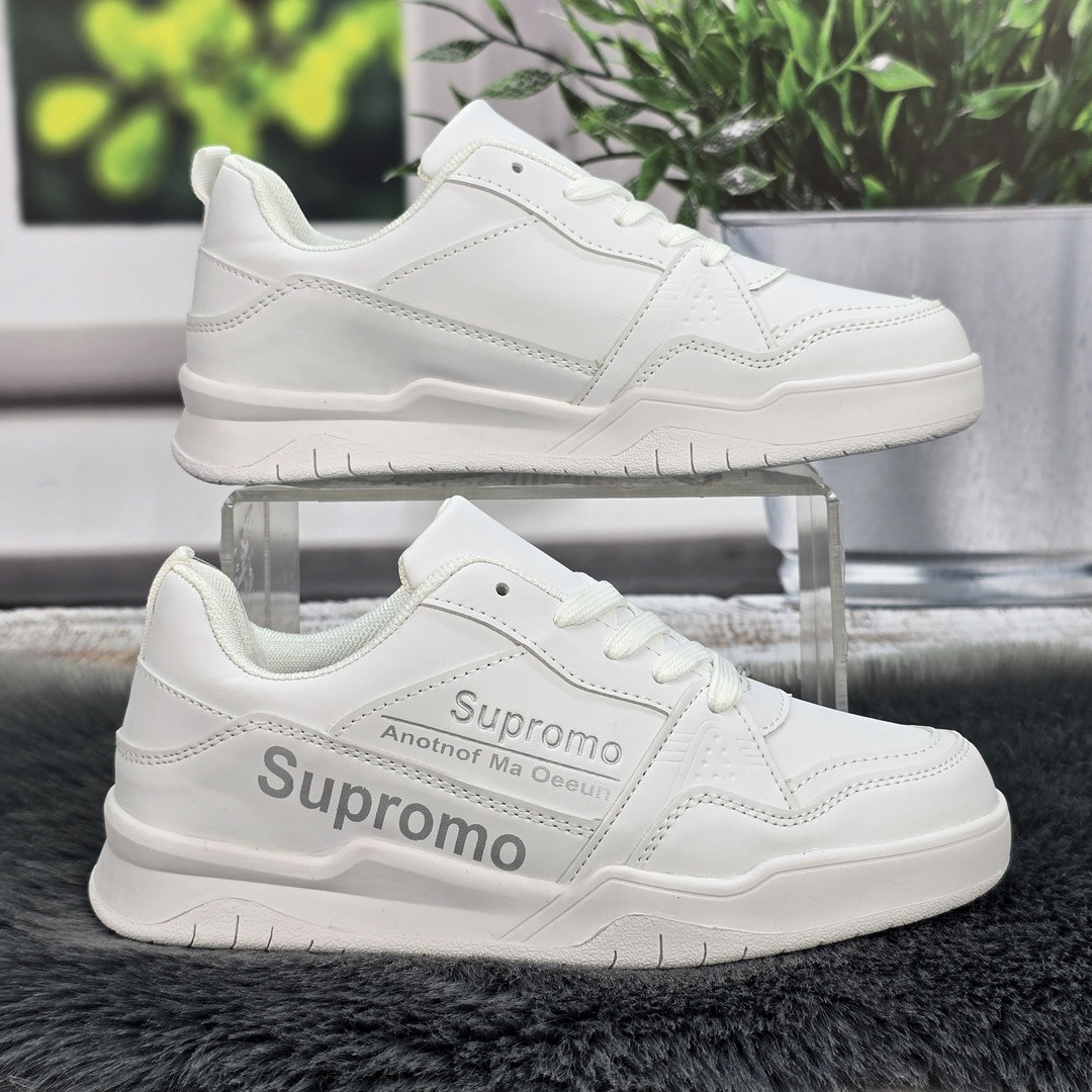 Кросівки жіночі FDEK білі еко-шкіра 8046