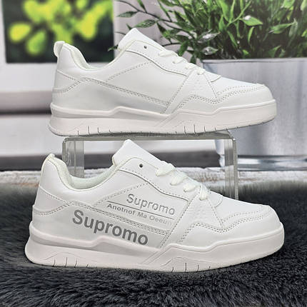 Кросівки жіночі FDEK білі еко-шкіра 8046, фото 1