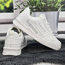 Кросівки жіночі FDEK білі еко-шкіра 8046, фото 5