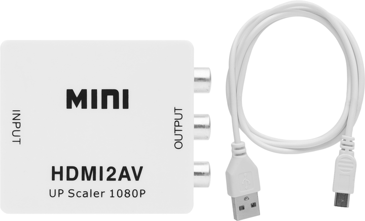 Перехідник HDMI-RCA 1132-1  (HDTV2AV)