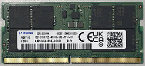 Оперативна пам'ять для ноутбука SO-DIMM DDR5 32GB PC5-38400 4800MHz (Samsung M425R4GA3BB0-CQK0L) нова