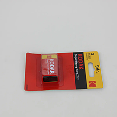 Батарейки Kodak — Extra Heavy Duty 6F22 крона 9V 1/10/50 шт., фото 3