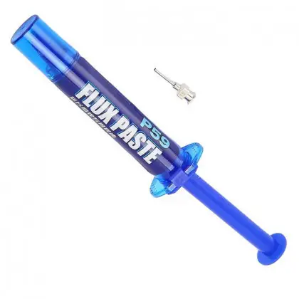 Флюс для паяння Mechanic P59, 10 мл, у шприці, білий