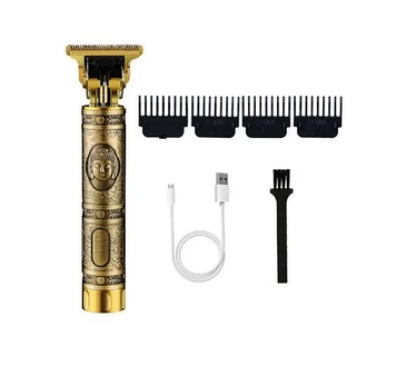 Тример акумуляторний для стрижки волосся RAF R.430 насадки 4шт