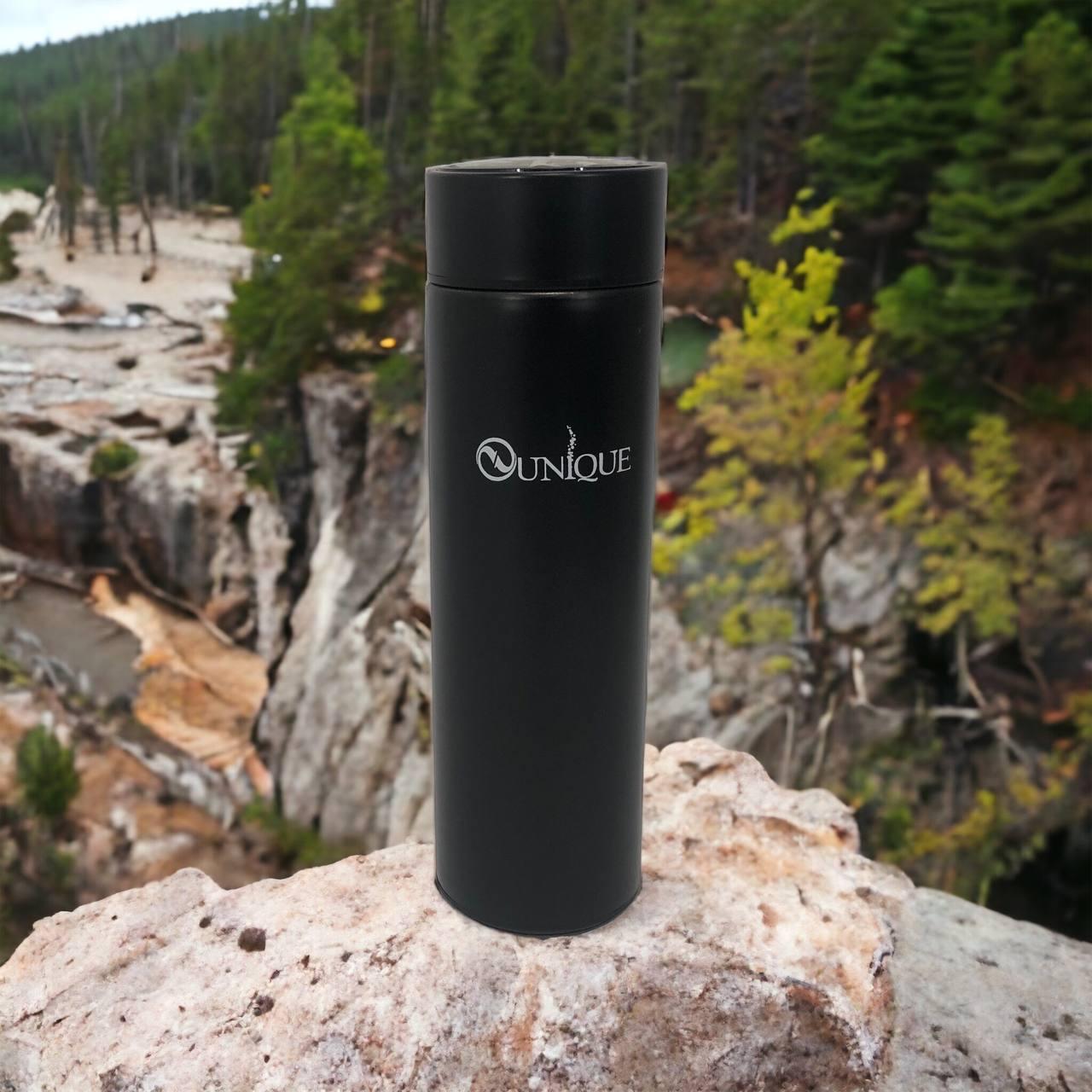 Термос у вигляді пляшки, Термос з інтелектуальним екраном з датчиком температури на подарунок GU-56, фото 1