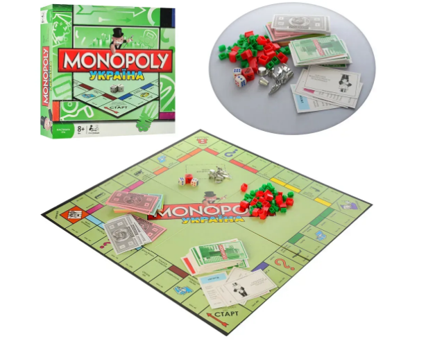 Економічна гра Монополія Україна 6123UA