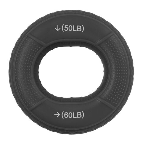 Еспандер кистьовий силіконовий чорний з навантаженням 50-60 LB