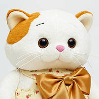 М’яка іграшка кішка Лі Лі 33 см у платті з бантом — стильна плюшева подружка, арт. 875544-99, фото 6