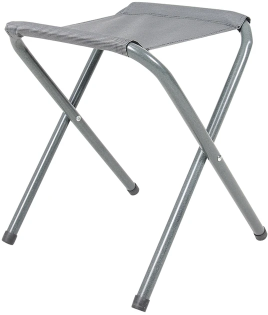 Складаний стілець для кемпінгу та пікніку сірий, фото 1