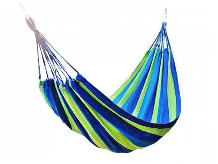 Гамак підвісний без планок мексиканський синій 800, фото 1