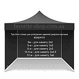 Бічні стінки для розсувних наметів зелені, фото 5