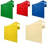 Бічні стінки для розсувних наметів зелені, фото 4