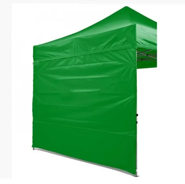 Бічні стінки для розсувних наметів зелені, фото 1