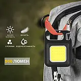 Акумуляторний LED ліхтарик, Type-C, 3 режими, фото 2