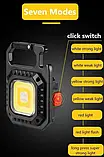 Акумуляторний LED ліхтарик, Type-C на 7 режимів, фото 4