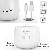 Сенсорна настільна лампа з регульованою яскравістю та акумулятором, фото 3