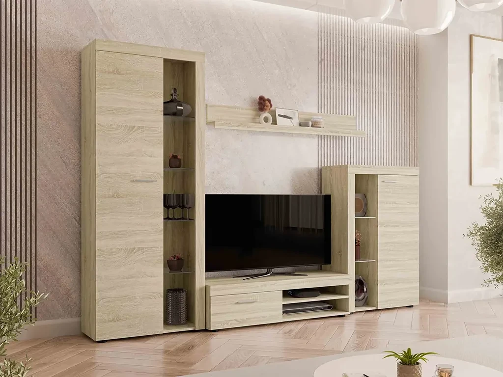 Стенка Rodos, дуб Сонома, фото 1