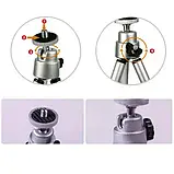 Акумуляторний LED-ліхтарик Type-C, 7 режимів + штатив, прямокутник, фото 5