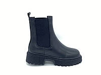 Зимові черевики на товстій підошві Erisses. Челсі. Маленькі розміри: 33, 34, 35.