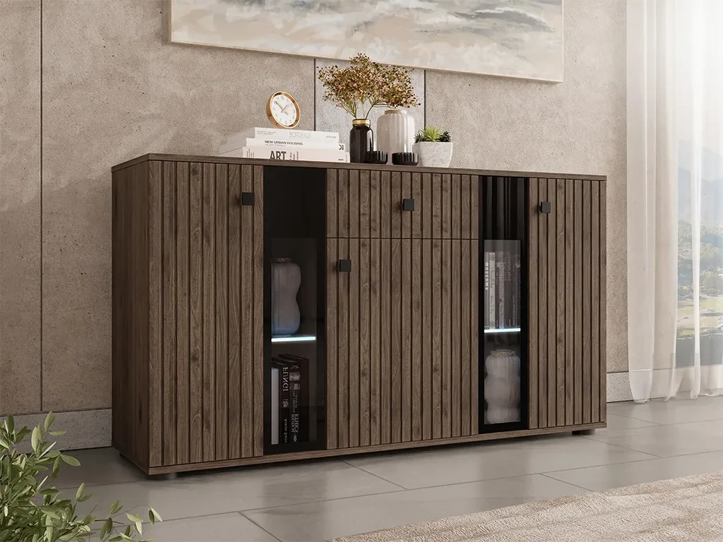 Комод Fiesta II, горіх Окапі, фото 1