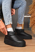 Уггі еко шкіра товста підошва 36 38 39 40 41