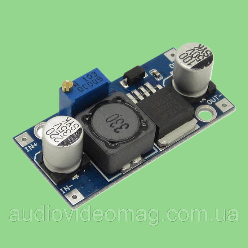 Підвищувальний DC-DC перетворювач XL6009 Uin 3-32V / Uout 5-35V /  Iout до 3A, фото 1