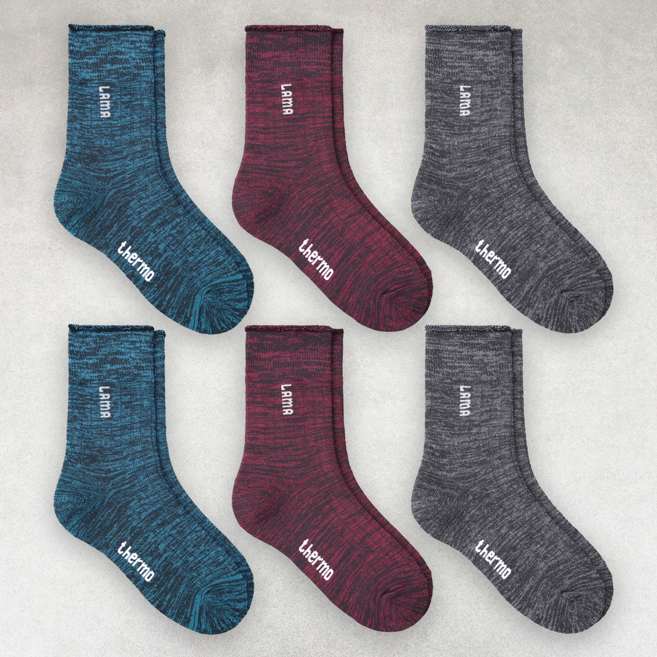 Шкарпетки жіночі 6 пар «TERMO Color» махрові розмір 36-41 арт. 319.6, фото 1