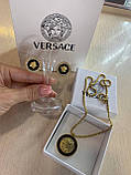Комплект Versace в лимонному золоті, фото 2