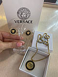 Комплект Versace в лимонному золоті, фото 5