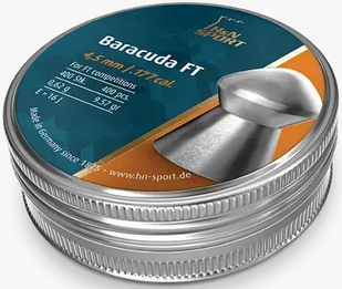 Кулі пневматичні H&N Baracuda FT 0.62 гр (400 шт) 4.5 мм