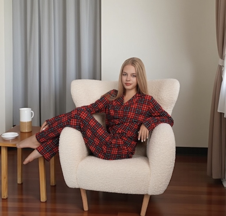 Піжама жіноча на ґудзиках. Vienetta, фото 1