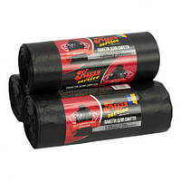 Від 2 шт. Пакет для "Промислового" сміття 70х110 120л 20 штук 28мк Кузя Service купить оптом