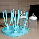 Сушарка для дитячих пляшечок A777-106 / Підставка для сушіння пляшечок та сосок, фото 2